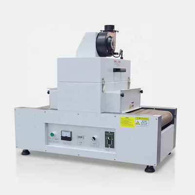 سطح المكتب الصغير 2KW UV علاج آلة مجفف 300MM الحزام المستخدمة في حالة الهاتف الخليوي